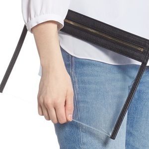 Truffle Clarity Clutch Large
